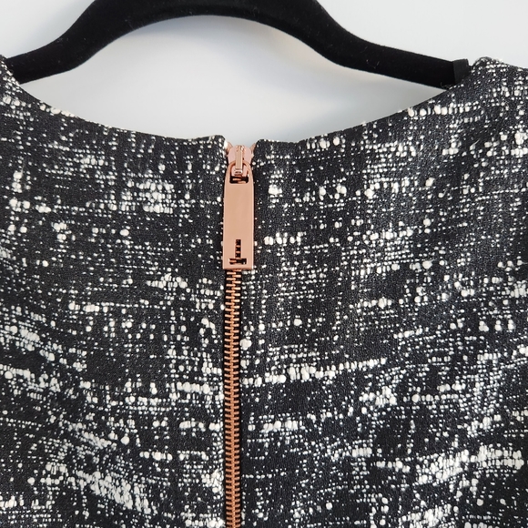 Ted Baker London Lucina V-Neck Tweed Dress - Picture 7 of 7